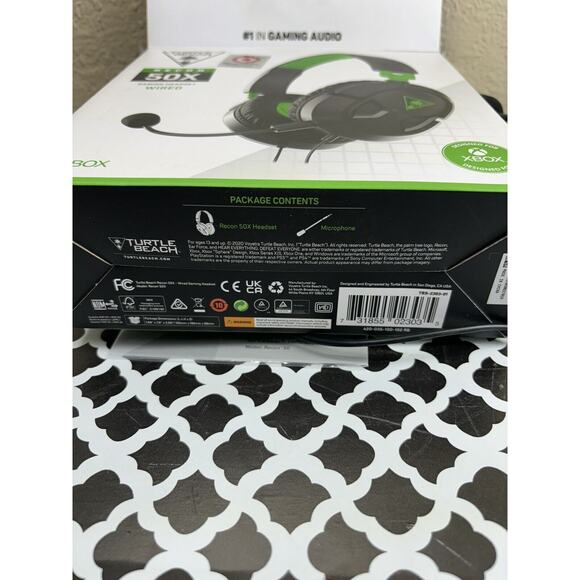 Turtle Beach Ear Force Recon (TBS-2303-01) 50X Stereo Headset - Black/Green - Picture 5 of 10